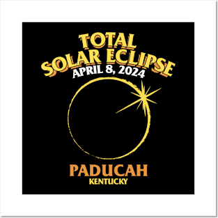 Total Solar Eclipse 2024 - Paducah, Kentucky Posters and Art